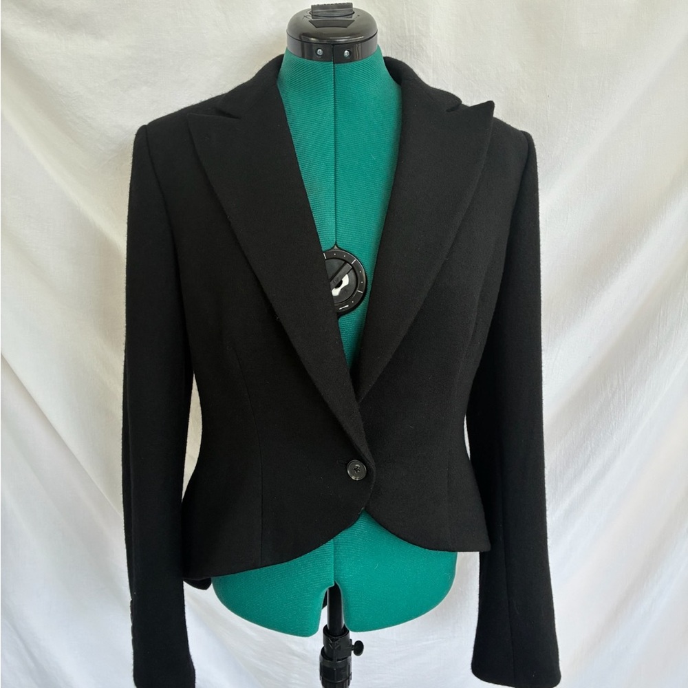 Ralph Lauren Sport Black Blazer Women’s Size 14 Classic Tailored